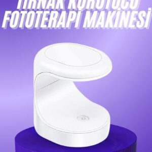 Northcity Mini Oje Kurutucu - Seyahat Tipi UV LED 16W Mor Işık