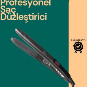 Northcity Isı Ayarlı Profesyonel Saç Düzleştirici – Titanyum Seramik Plaka | 176‑532°C Hızlı Isınma
