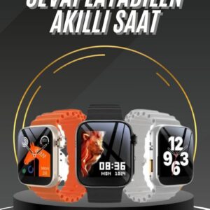 Northcity Akıllı Saat - Bluetooth Arama, Uyku Takibi, Kalp Atış Hızı ve Çoklu Spor Modu