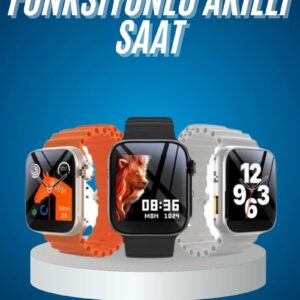 Northcity Akıllı Saat - Bildirim Görüntüleme, Müzik Kontrol, Sesli Asistan ve Masaj Modu