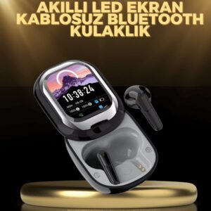 Northcity Kişiselleştirilebilir LED Ekranlı Bluetooth Kulaklık – Oyun ve Müzik Modlu, Bluetooth 5.4