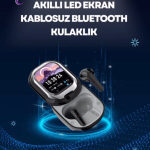 Northcity ENC Destekli Bluetooth 5.4 Kulaklık - EQ Ayarlı Akıllı Kutulu Kablosuz Kulaklık
