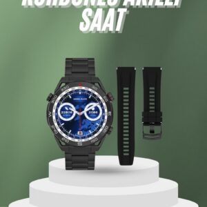 Northcity 2025 Model Yuvarlak Ekran Android ve iOS Uyumlu GPS'li Akıllı Saat - Su ve Toz Dayanıklı Spor Saati
