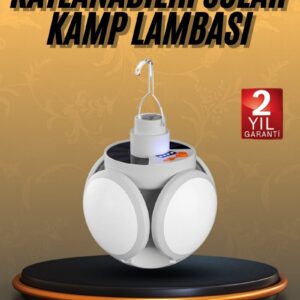 Northcity 5 Kanatlı Solar Aydınlatma Led Usb Sarjlı – 45 LED Bahçe Işığı IP65 Su Geçirmez