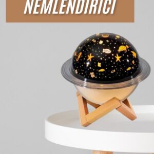 Northcity Hava Nemlendirici LED Işıklı Yıldız Görünümlü Gece Lambası - Renk Değiştiren & Koku Yayar