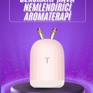 Northcity Aromaterapi Hava Nemlendirici Dekoratif USB Şarjlı Tavşan - Nemli ve Ferah Ortam