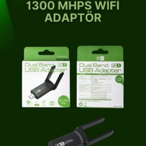 Northcity USB 3.0 Kablosuz Adaptör – 2.4GHz & 5GHz Hızlı Bağlantı Çözümü