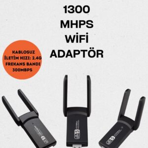 Northcity Realtek Chipsetli 5G Destekli Dual-Band USB WiFi Adaptör - Yüksek Hız ve Kesintisiz Bağlantı