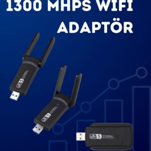Northcity AC1200 USB WiFi Adaptör - 1200Mbps Hız ve Çift Bant