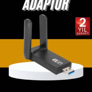 Northcity Mbps Wifi Alıcı Adaptörü - Çift Band Çift Antenli Kablosuz Wifi Kartı