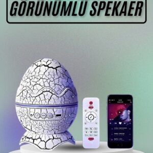 Northcity Yumurta Görünümlü Masa ve Gece Lambası - Renk Değiştiren Projektör