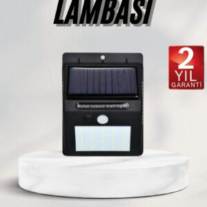 Northcity Güneş Enerjili LED Bahçe Aydınlatması - 180 LED, PIR Sensörlü, Su Geçirmez