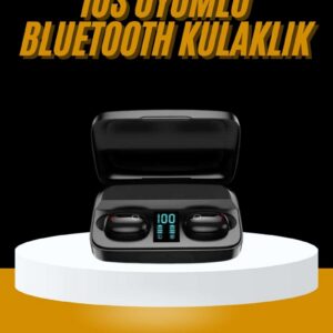 Northcity Kablosuz Dijital Göstergeli TWS 5.0 Bluetooth Kulaklık - Uzun Pil Ömrü ve Düşük Gecikmeli Ses