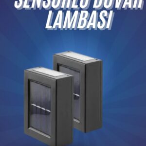 Northcity Solar Çift Taraflı Duvar Lambası - IP65 Süper Işık, Elektriksiz Kurulum, 8 Saat Süre