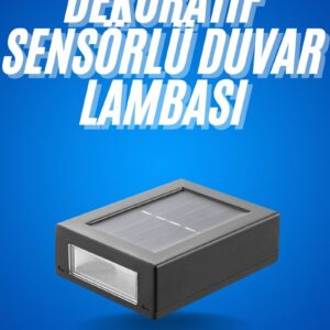 Northcity Güneş Enerjili Çift Taraflı Duvar Lambası - IP65 Su Geçirmez ve Otomatik