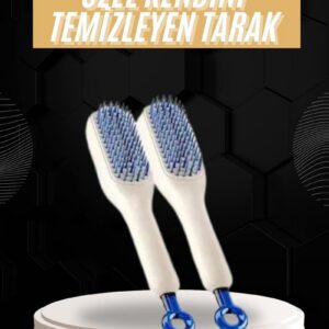 Northcity Kolay Temizlenen Saç Fırçası - Anti-statik ve Geniş Yüzeyli Saç Bakım Aracı