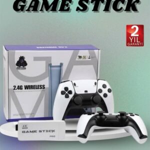 Northcity Çift Oyun Kollu 4K HD Nostaljik Game Stick - 20.000 Oyun