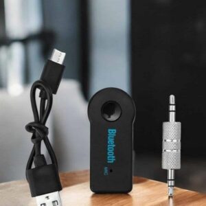 Northcity Kablosuz Bluetooth Aux Araç Kiti Siyah Hafıza Kartlı - Eller Serbest Telefon Görüşmesi ve Müzik Deneyimi