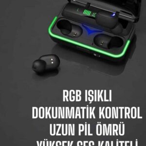Northcity Bluetooth Kulaklık Powerbankli - 3D Ses, 65ms Düşük Gecikme, LED Şarj Göstergeli