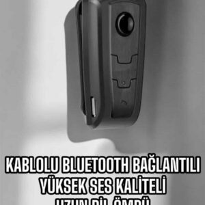 Northcity Makaralı Bluetooth Kulaklık - Android iOS Uyumlu, Titreşimli ve Uzun Pil Ömrü