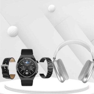 Northcity Sesli Görüşme Akıllı Saat ve Powerbank Çoklu Şarj Girişli Bluetooth Kulaklık - Nabız Ölçer ve Uzun Pil Ömrü