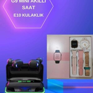 Northcity Kadınlara Özel Akıllı Saat ve Bluetooth Kulaklık Seti