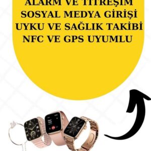 Northcity Akıllı Saat ve Bluetooth Kulaklık Seti - AMOLED Ekran, ANC Gürültü Önleme, 24 Ay Garanti