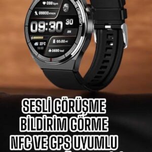 Northcity Akıllı Saat Bluetooth Bağlantılı AmoLED Ekran - 500mAh Batarya ve Sağlık Takibi