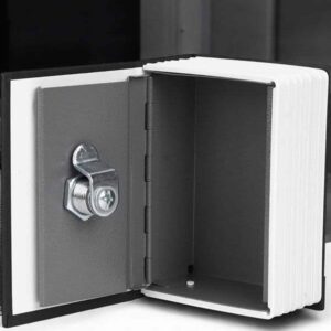 Northcity Gizli Kitap Görünümlü Çelik Mini Kasa - Gizli Saklama Çözümü