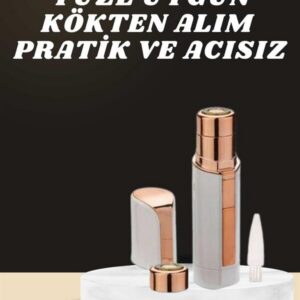 Northcity Kaş Bıyık Ve Yüz Epilasyon Aleti Ve Titreşimli Yüz Temizleme Masaj Aleti İkili Set