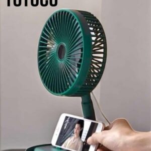 Northcity Mini Fan Soğutucu Telefon Tutucu Vantilatör - Katlanabilir Taşınabilir 3 Hızlı Soğutma
