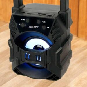 Northcity Işıklı Bluetooth Hoparlör 3 inç 10m Kablosuz Ses ve Renkli Işık - Taşınabilir
