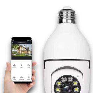 Northcity LF-S2 WiFi Kamera 360 Derece Dönen Bebek ve Ev İzleme Sistemi - Gece Görüşlü ve 2 Yönlü Sesli