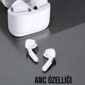 Northcity Beyaz Yeni Nesil Pro Bluetooth Kulaklık - ANC ve Yüksek Ses Kalitesi