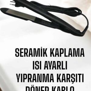 Northcity Isı Ayarlı Saç Düzleştirici - Keratin Bakımı ve Seramik Kaplama ile Pürüzsüz Saçlar