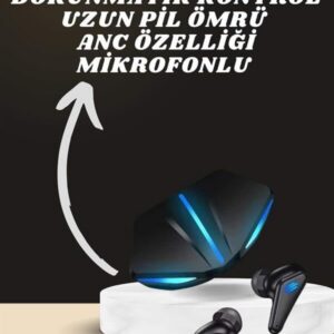 Northcity 7 Kordonlu Akıllı Saat ve K55 TWS ANC Oyuncu Kulaklık - Akıllı Takip ve Gürültü Önleyici Ses