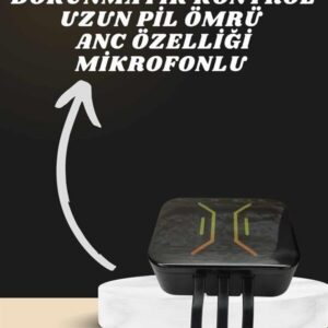 Northcity Akıllı Saat, Kablosuz Kulaklık ve Powerbank Seti - 7 Kordonlu Çoklu Şarj Bluetooth Eşleşmesi