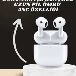 Northcity 7 Kordonlu Akıllı Saat ve 3. Nesil Kablosuz Kulaklık Seti - Sesli Görüşme, Dokunmatik Ekran ve Spor Takibi