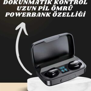 Northcity Akıllı Saat ve A10s TWS Bluetooth Kulaklık Paketi - Dokunmatik Kare Saat, Kablosuz Stereo Kulaklık