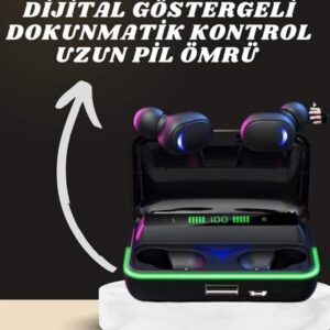 Northcity Akıllı Saat ve E10 Bluetooth Kulaklık Paketi - Powerbank'lı Spor ve Oyun Seti
