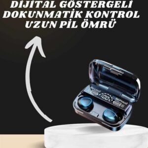 Northcity Akıllı Saat ve Bluetooth TWS Kulaklık Seti - Nabız Ölçer, Uzun Pil Ömrü, Su Geçirmez