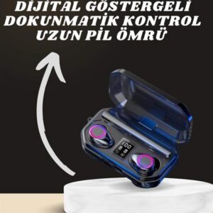 Northcity Akıllı Saat ve Bluetooth Kulaklık Seti - 2.09" HD IPS Ekran, Bluetooth 5.0, Su ve Toz Dayanıklı, Powerbankli