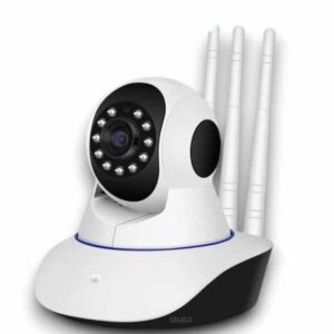 Northcity WiFi Kamera - 3.0MP 1080P HD İzleme Sistemi 360 Derece Döndürücü Gece Görüşlü