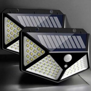 Northcity Solar Bahçe Işıklandırma - Güneş Enerjili 100 LED Sensörlü Aydınlatma