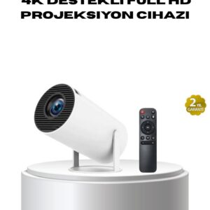 Northcity 130 Inç 4K Destekli Full HD Projeksiyon Cihazı - Ev Sineması Deneyimi