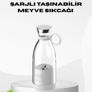 Northcity USB Şarjlı Kablosuz Blender - Taşınabilir Mini Meyve Sıkıcı