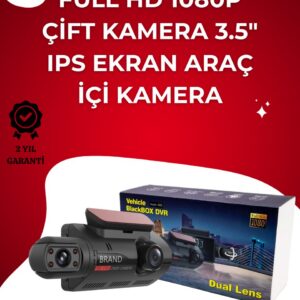 Northcity Otomatik Kayıtlı Full HD Araç Kamerası – Döngüsel Kayıt, Hareket Algılama ve WiFi Özelliği