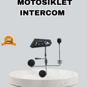 Northcity BT22 Bluetooth Kulaklık - Motosiklet Kaskı İçin Gürültü Azaltmalı Kablosuz Mikrofon