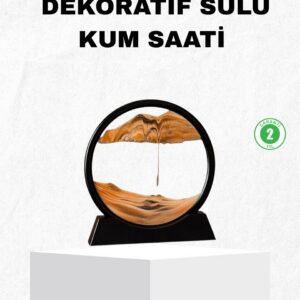 Northcity Dekoratif Kum Saati - Şık Masa Üstü Aksesuar, Dayanıklı Malzeme, Modern ve Klasik Tasarım