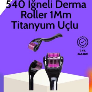 Northcity Titanyum Derma Roller - 0.25 mm Mikro İğneli Cilt Bakım Aleti